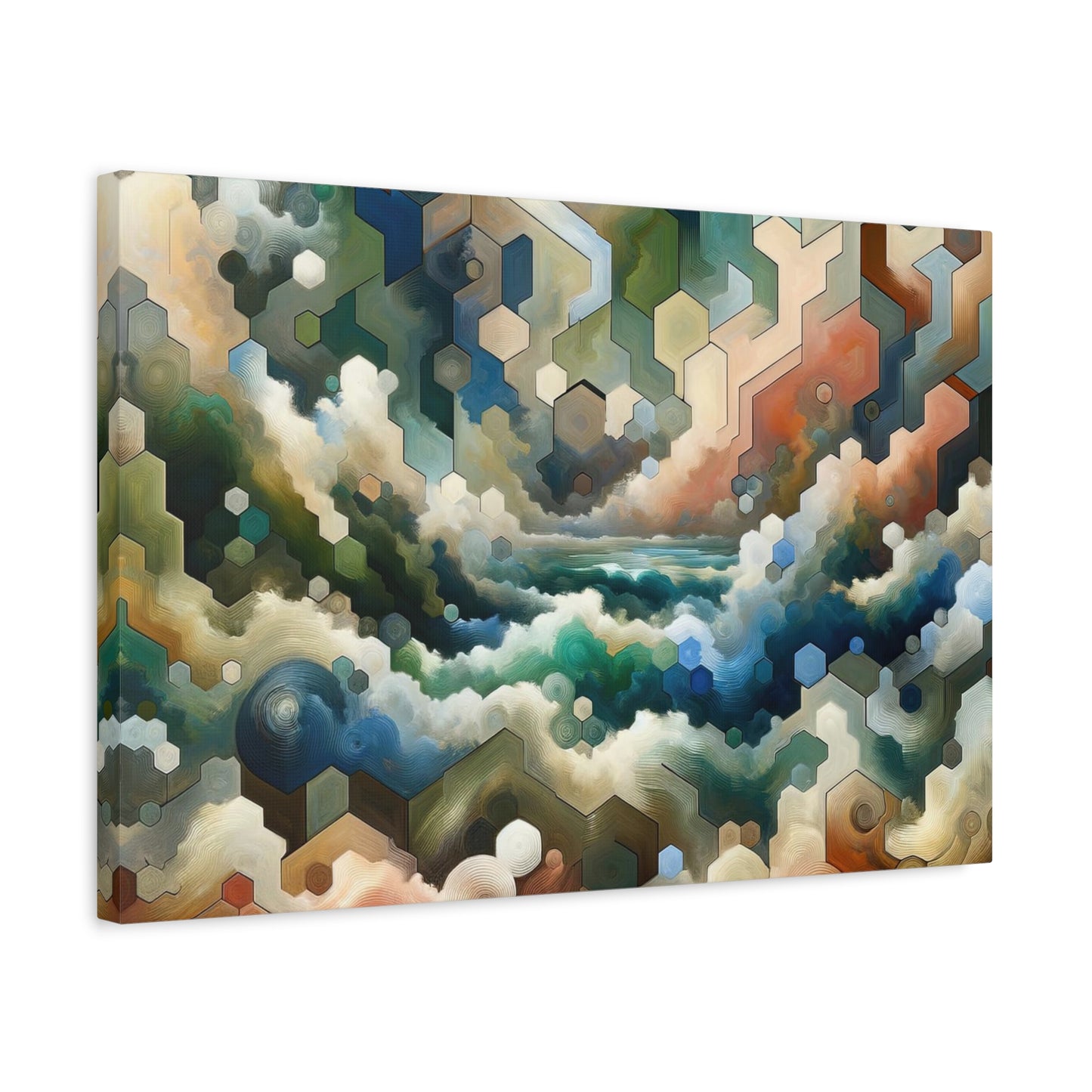 Cubist Seascapes: Wall Art Prints - canvas