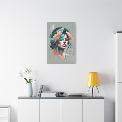 Vibrant Strokes Canvas Print