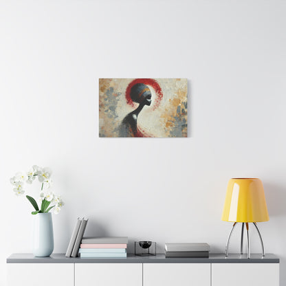 Abstract Halo Canvas Print