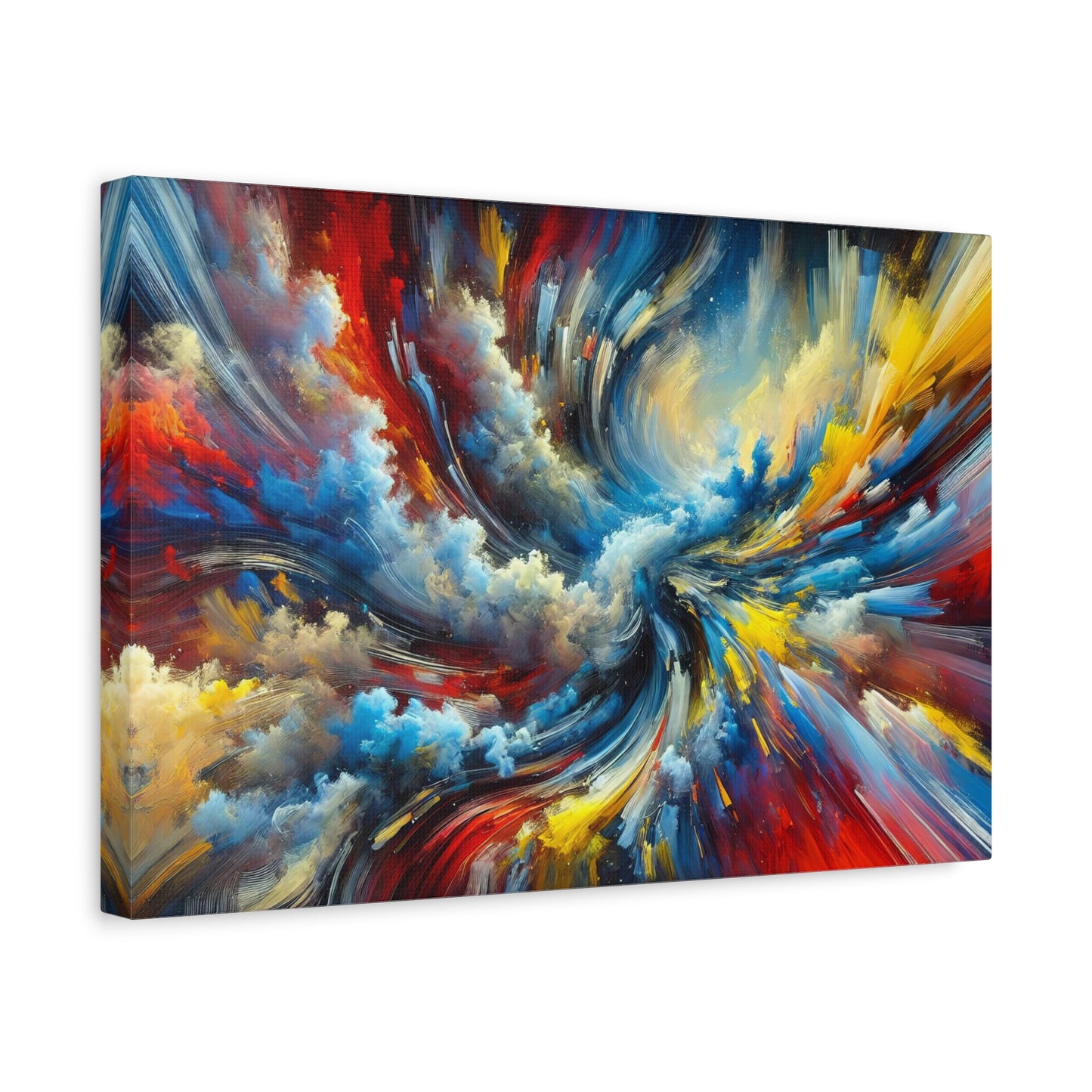 Abstract Flux Canvas Print