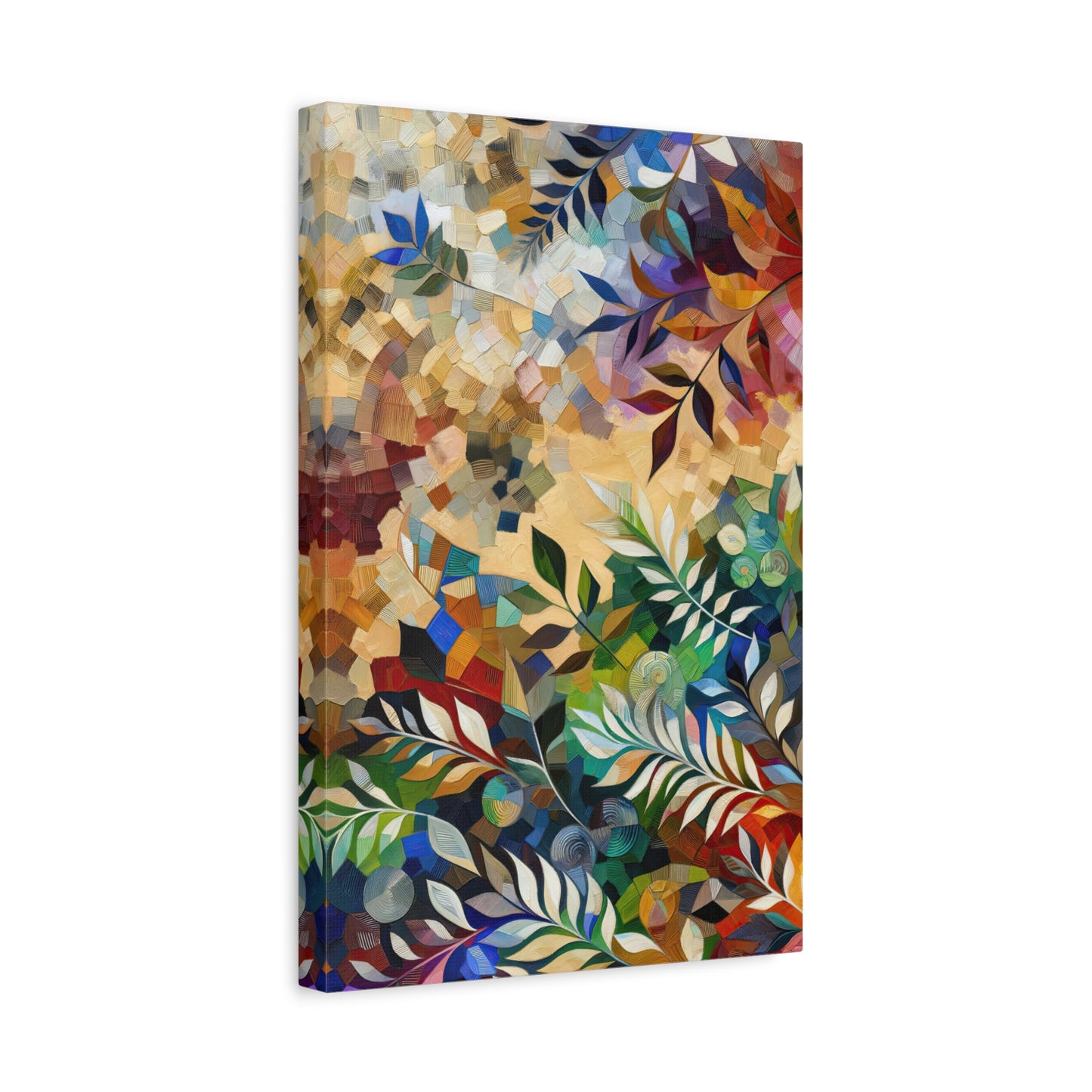 Abstract Blossom: Wall Art Print - canvas