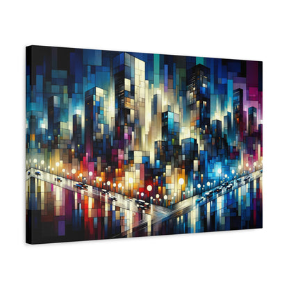 Neon Tokyo Nights Canvas Print