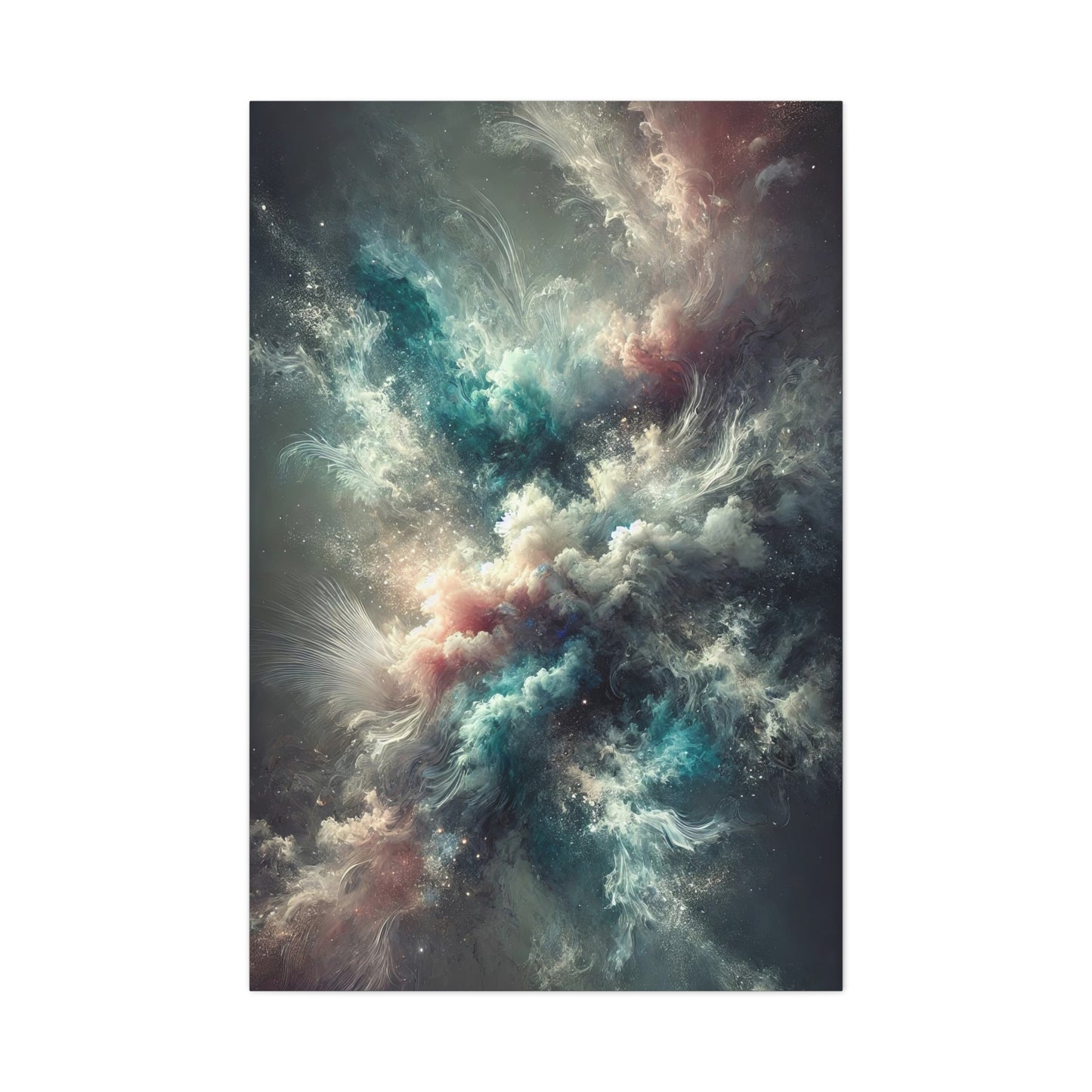 Cosmic Abstract Canvas Print