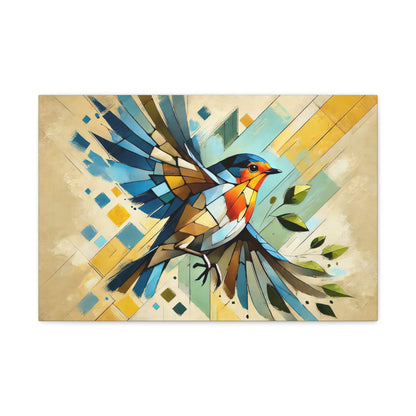 Canvas Wall Art - Bird in Motion - Carter