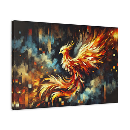 Canvas Print Phoenix Rising Art