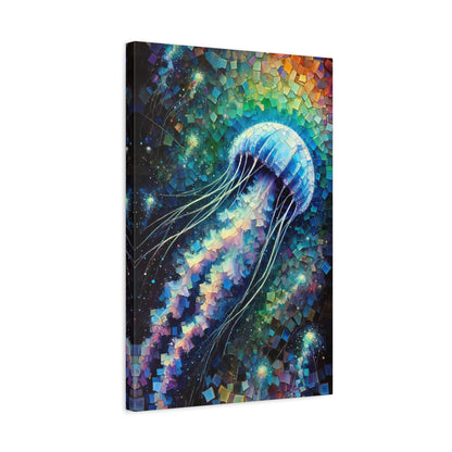 Canvas Art Print - Vibrant Jellyfish - Nelson