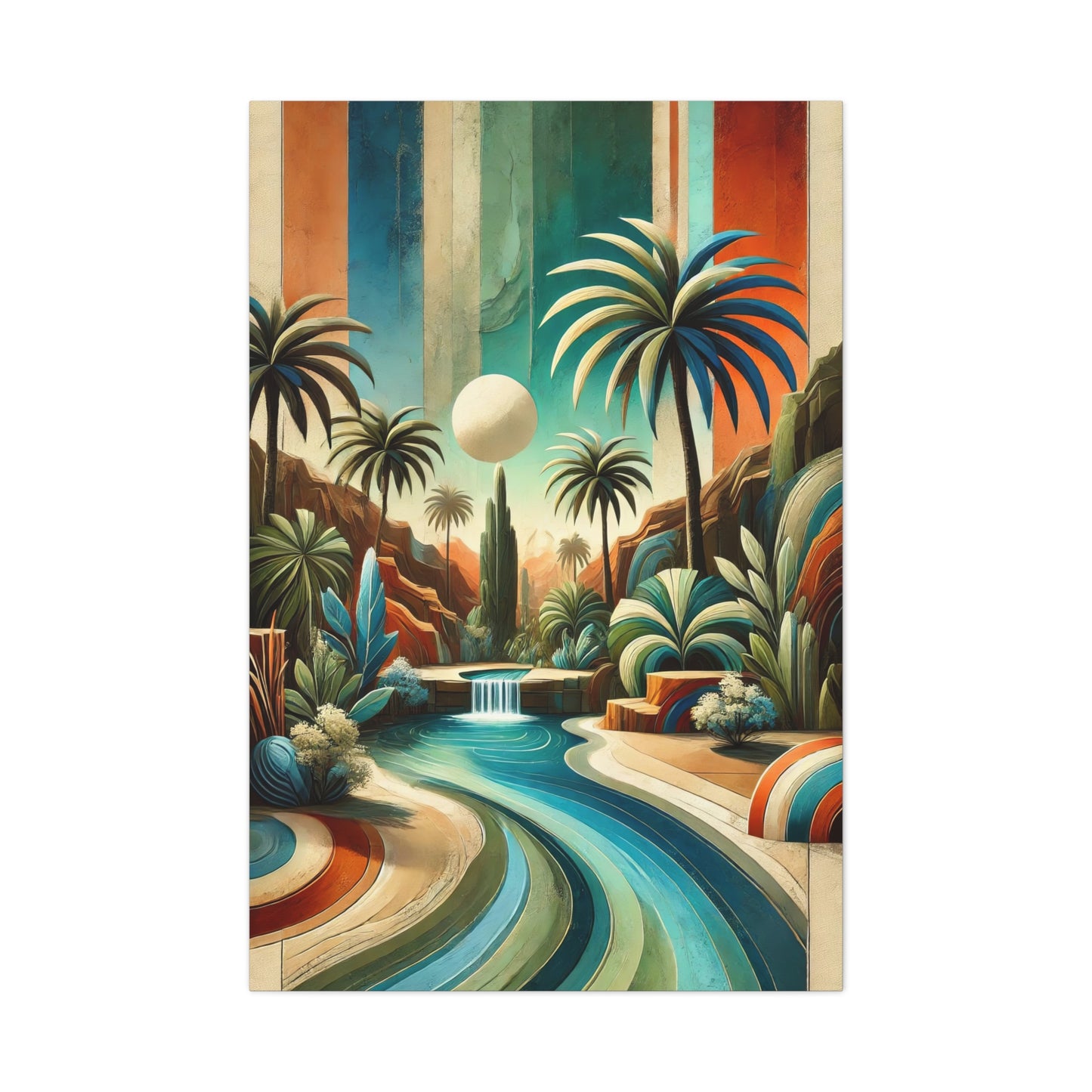 Surreal Escape Canvas Print