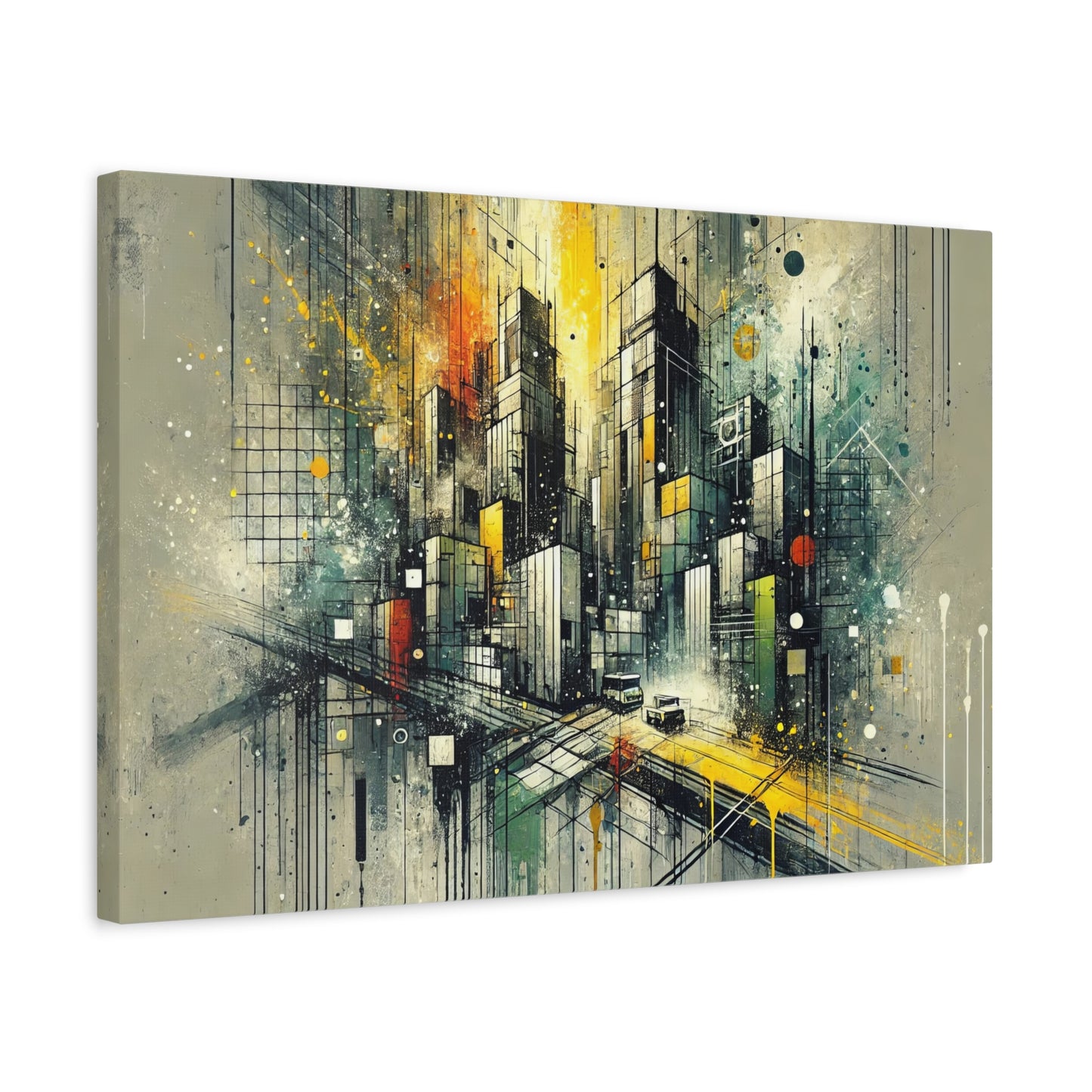 Urban Pulse Canvas Print