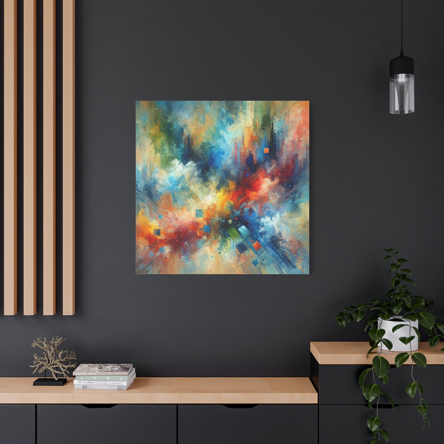 Abstract Canvas Art Print