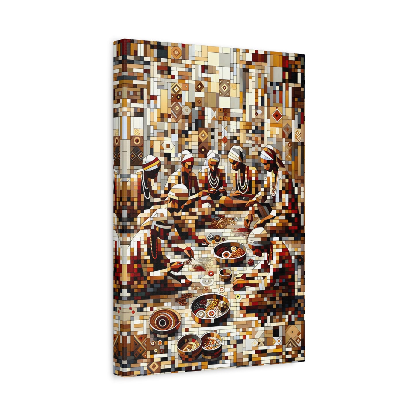 Timeless Treasures: Cubist Wall Art - canvas