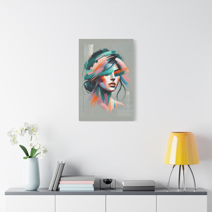 Vibrant Strokes Canvas Print