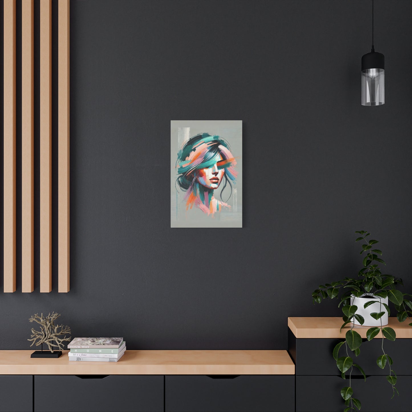 Vibrant Strokes Canvas Print