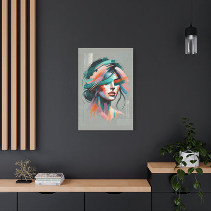 Vibrant Strokes Canvas Print