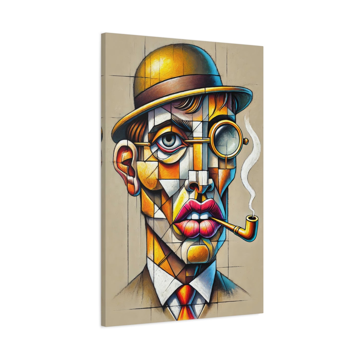 Abstract Portrait Canvas Print