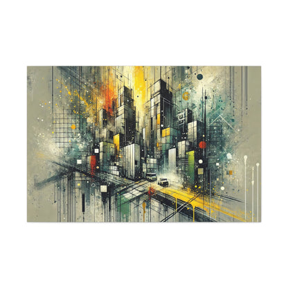 Urban Pulse Canvas Print