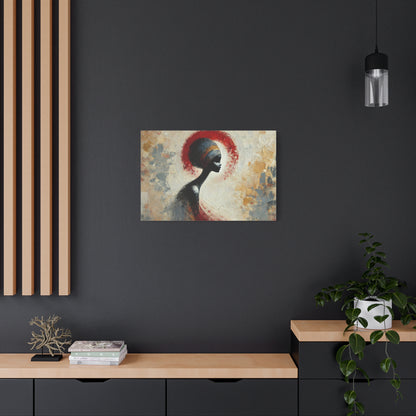 Abstract Halo Canvas Print