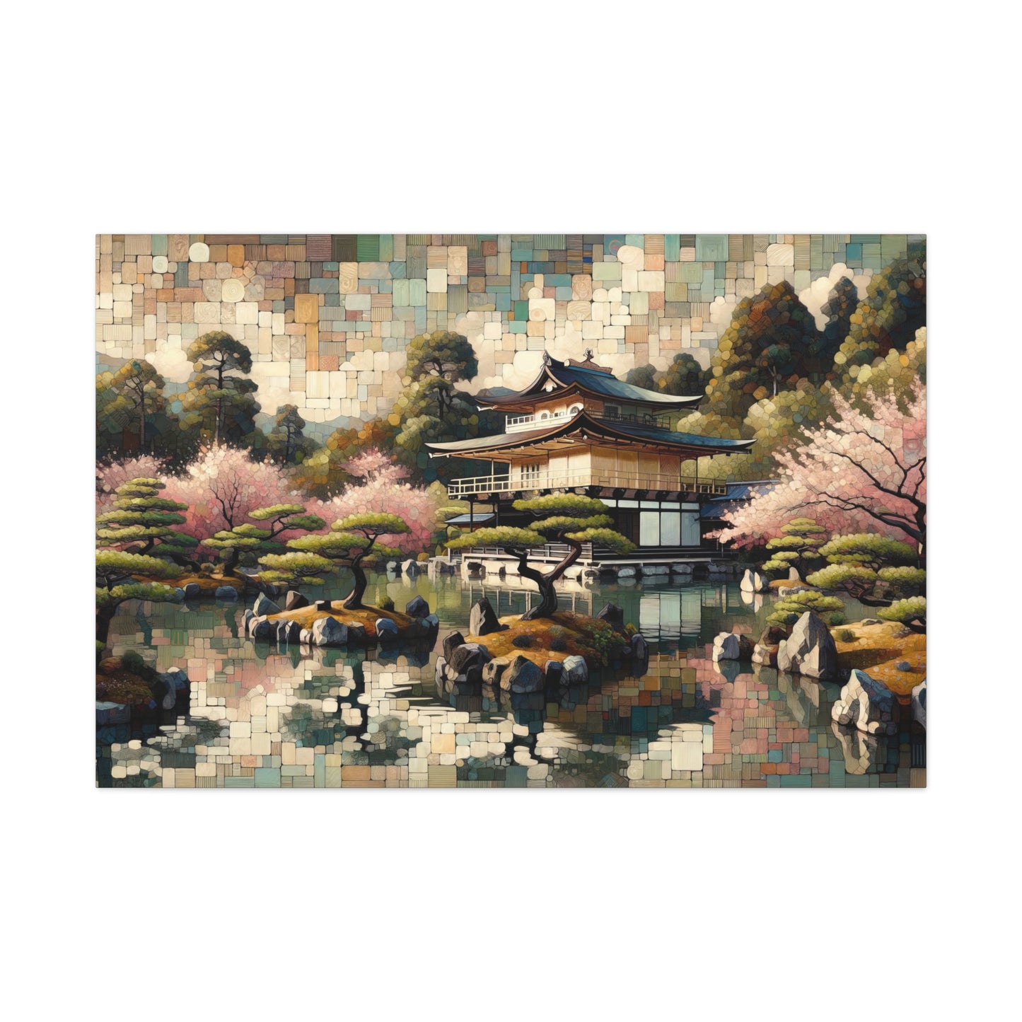 Japanese Garden Canvas Print