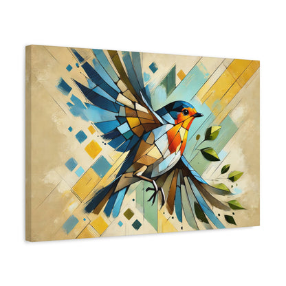 Canvas Wall Art - Bird in Motion - Carter