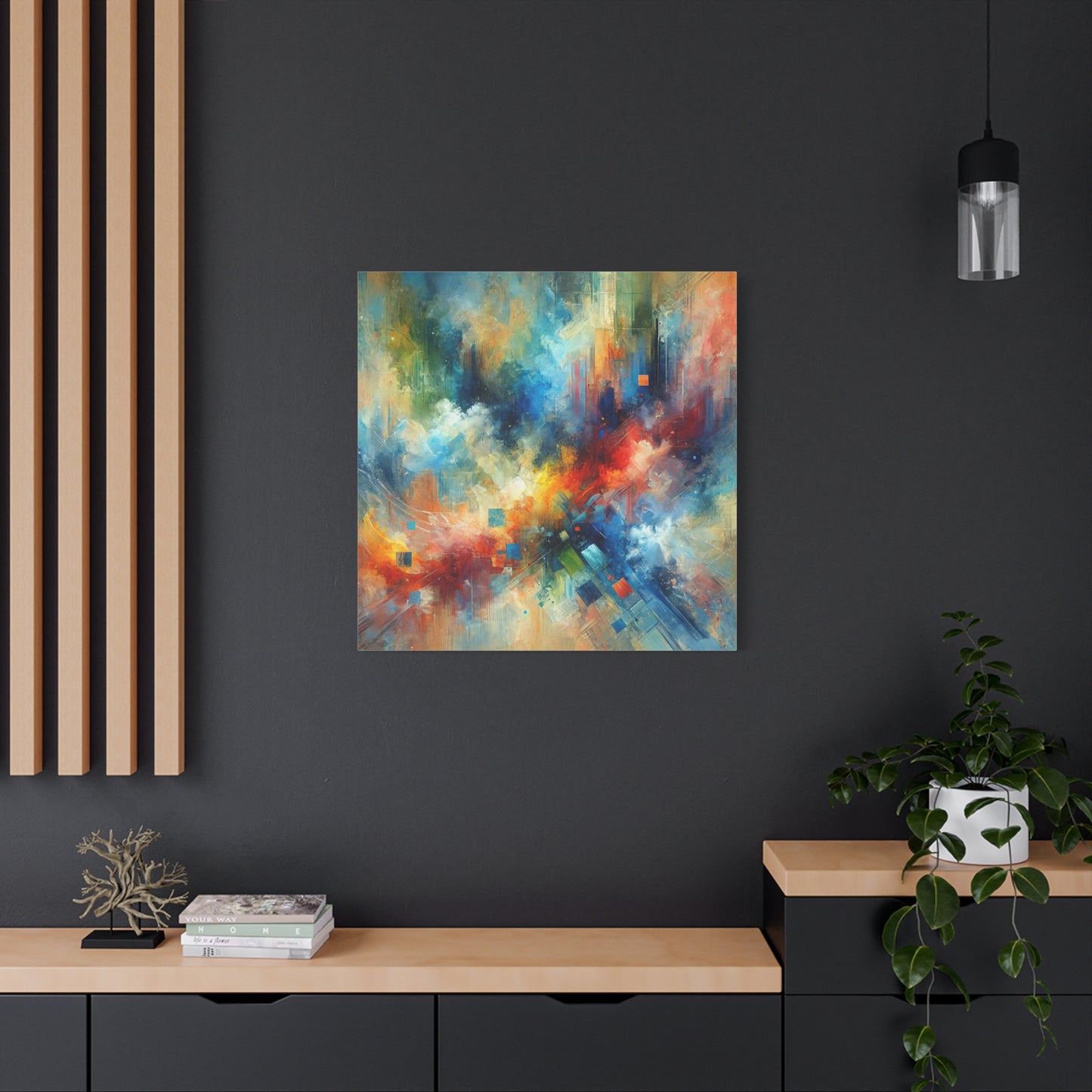 Abstract Canvas Art Print