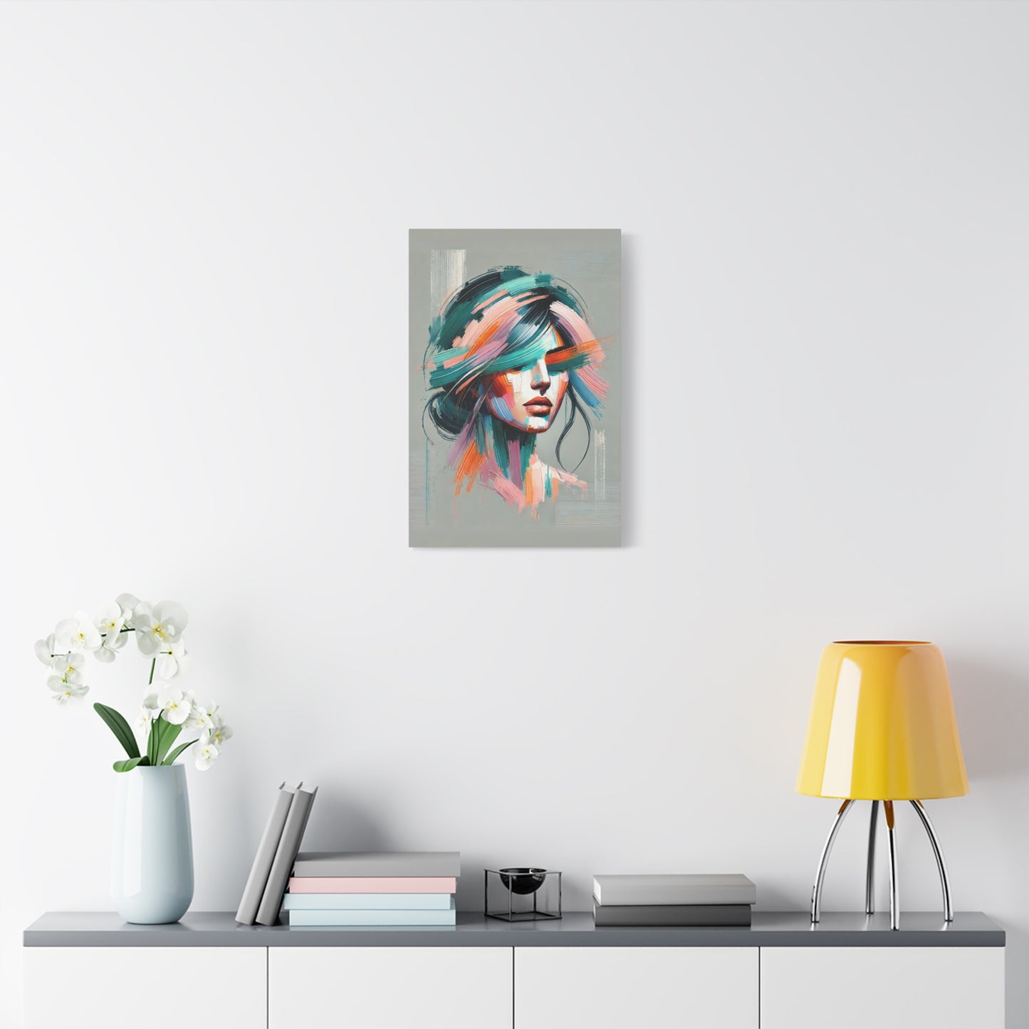 Vibrant Strokes Canvas Print