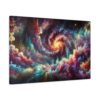 Vibrant Swirls Canvas Print