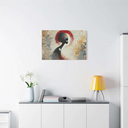 Abstract Halo Canvas Print