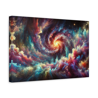 Vibrant Swirls Canvas Print