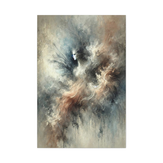 Muted Abstract Canvas Print