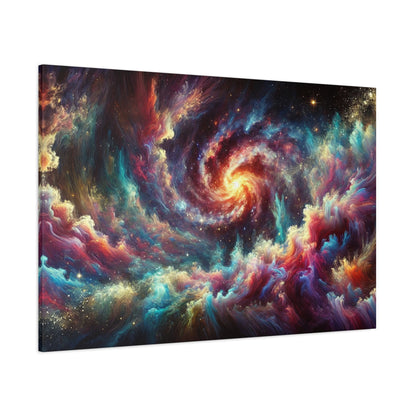 Vibrant Swirls Canvas Print