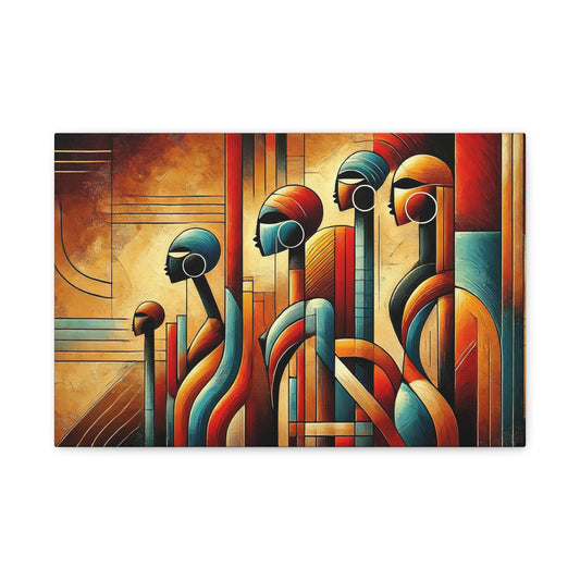 Heritage Fusion Canvas Art Print