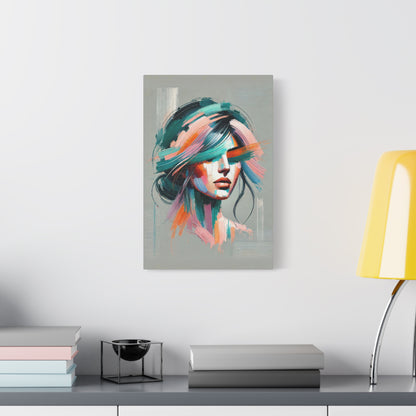 Vibrant Strokes Canvas Print