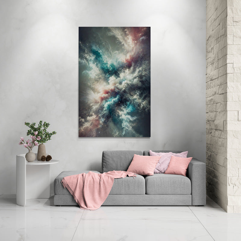 Cosmic Abstract Canvas Print