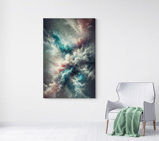 Cosmic Abstract Canvas Print