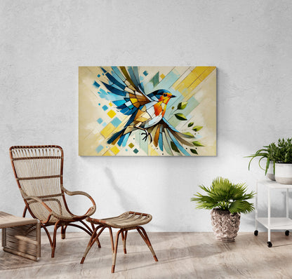 Canvas Wall Art - Bird in Motion - Carter