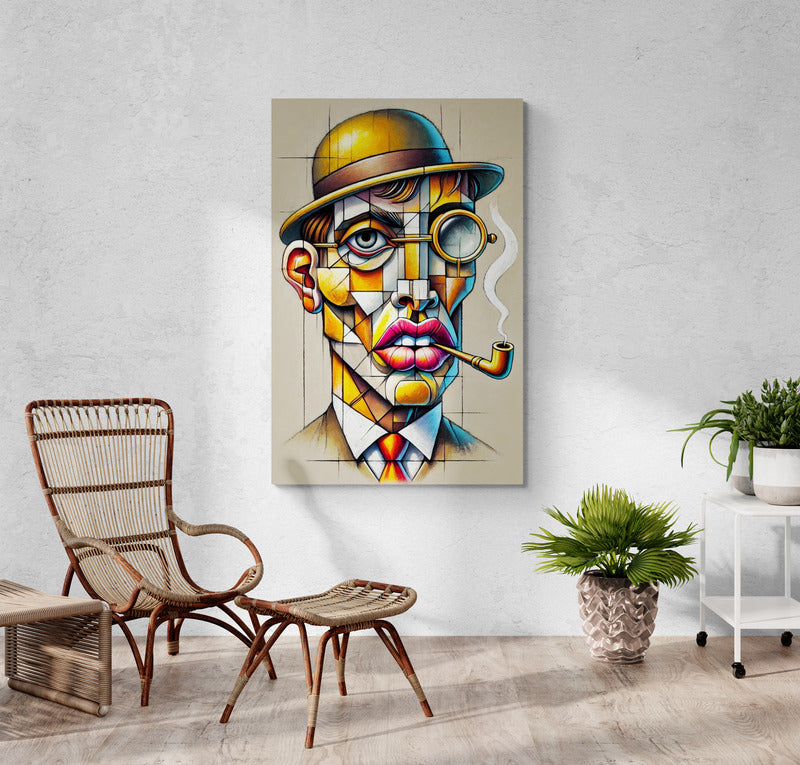 Abstract Portrait Canvas Print